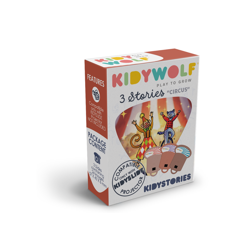 Kidywolf Kidystories voor Kidyslide | Circus