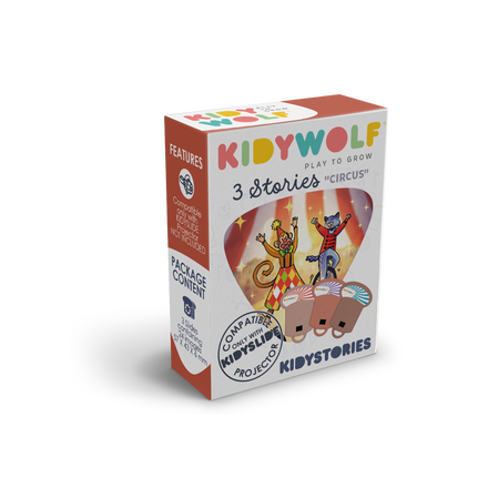 Kidywolf Kidystories voor Kidyslide | Circus