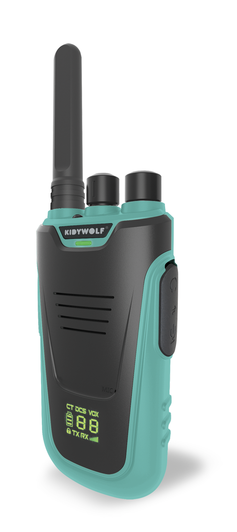 Kidywolf Kidytalk Walkie Talkie | Nude-Cyan