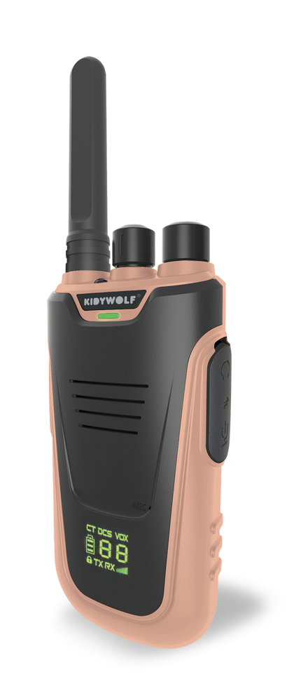 Kidywolf Kidytalk Walkie Talkie | Nude-Cyan