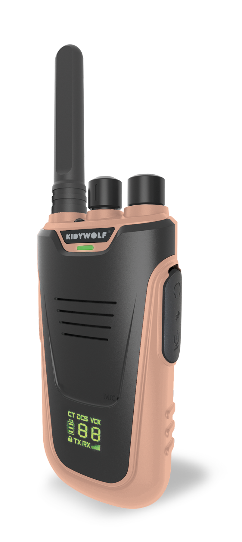 Kidywolf Kidytalk Walkie Talkie | Nude-Cyan