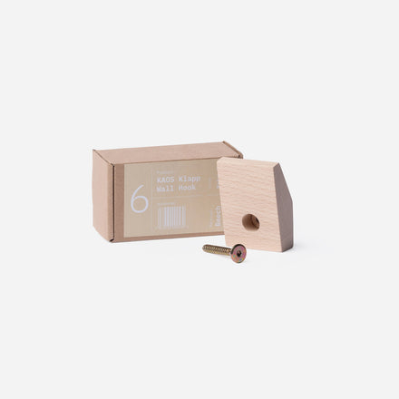 Kaos Klapp Wandhaak Beukenhout