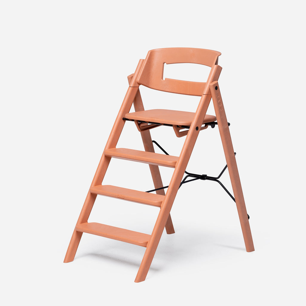 Kaos Klapp Plooibare Meegroei Eetstoel Zonder Beugel Recycled Edtion | Terracotta Pink