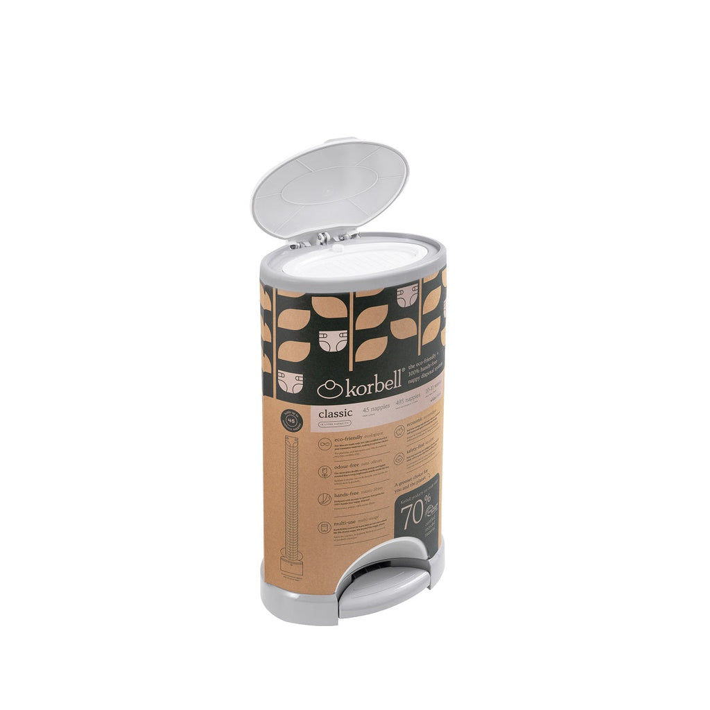 Korbell Luieremmer 16l | Wit