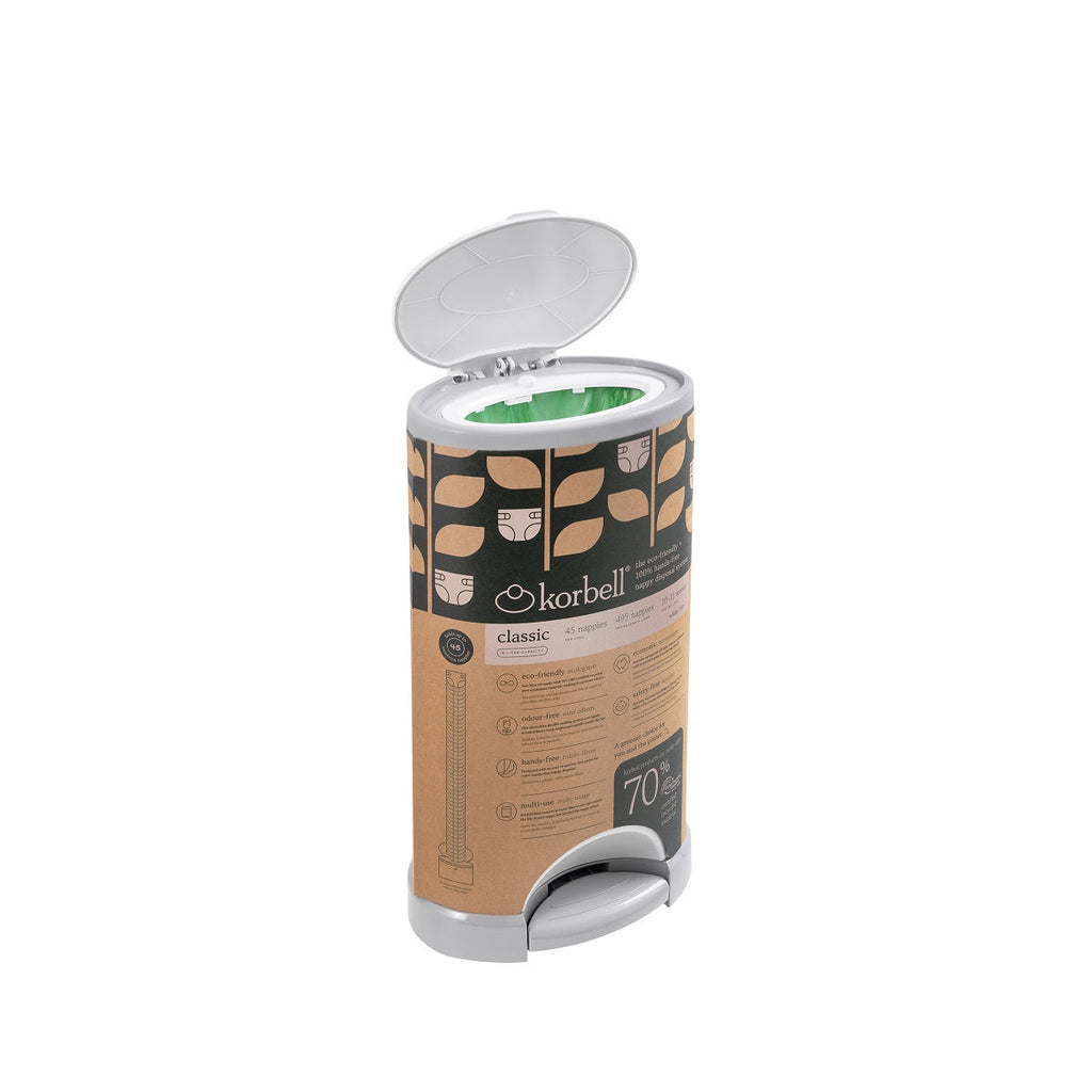 Korbell Luieremmer 16l | Wit