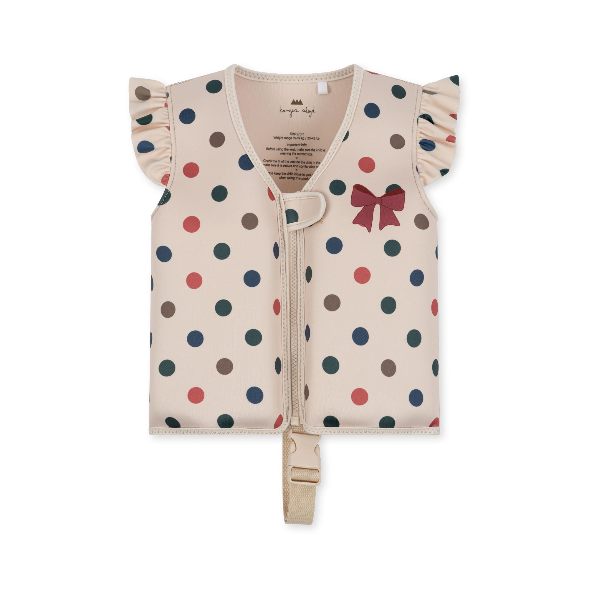 * Konges Sløjd Neoprene Zwemvest Frill | Kitty
