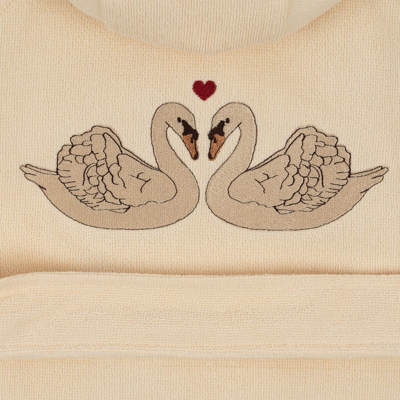Konges Sløjd Terry Badjas Embroidery Gots | Swan