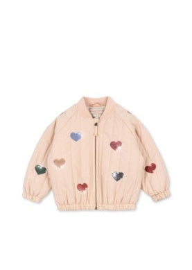 Konges Sløjd Juno Sequin Bomber Winterjas | Cameo Rose