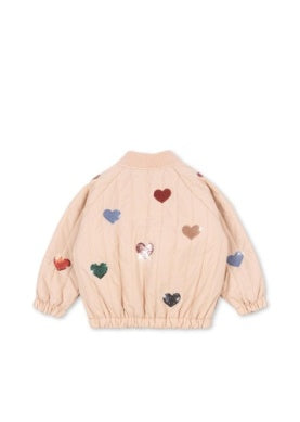 Konges Sløjd Juno Sequin Bomber Winterjas | Cameo Rose