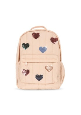 Konges Sløjd Juno Quilted Sequin Backpack Midi | Cameo Rose