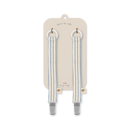 Konges Sløjd Fopspeenketting 2ST | Stripe Bluie