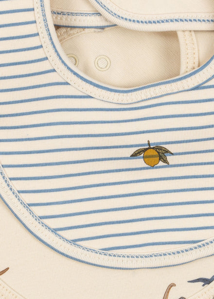 Konges Sløjd Basic 2 Pack Slab | Kubi/Stripe Bluie