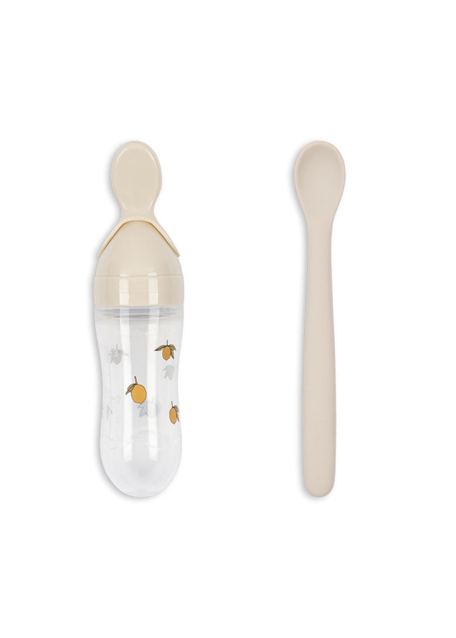 Konges Sløjd Food Feeding Set | Lemon