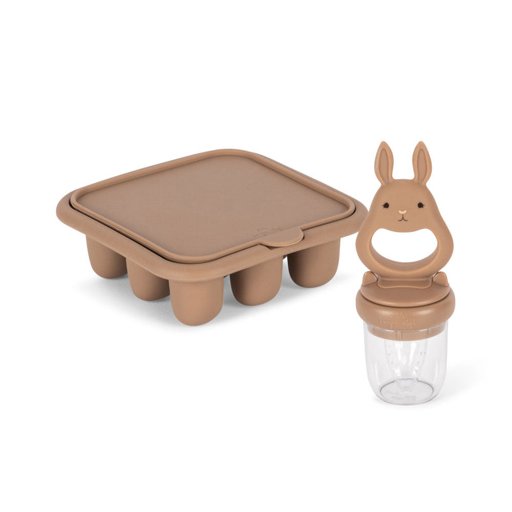 Konges Sløjd Fruit Feeding Set | Blush
