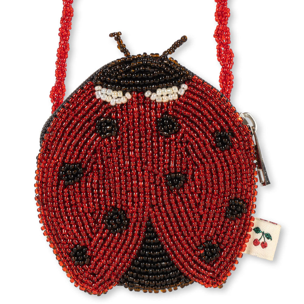 Konges Sløjd Ladybug Beaded Tasje | Ladybug