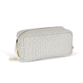 Konges Sløjd Small Quilted Toilettas | Stripe Bluie