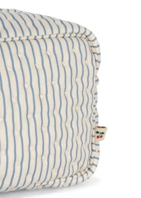 Konges Sløjd Small Quilted Toilettas | Stripe Bluie