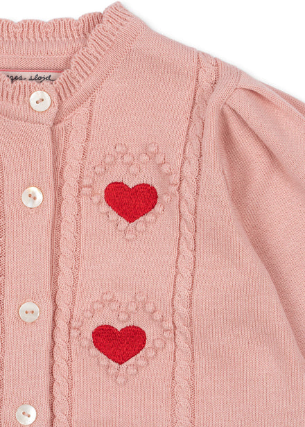 Konges Sløjd Soleil Vest | Silver Pink