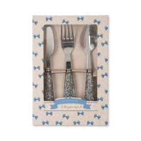 Konges Sløjd Sparkly Bestekset | Sparkling Blue