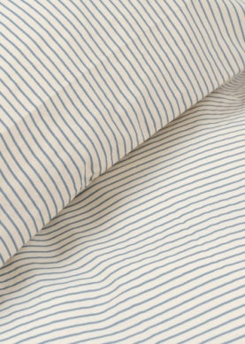 Konges Sløjd Dekbedovertrek Junior| Stripe Bluie