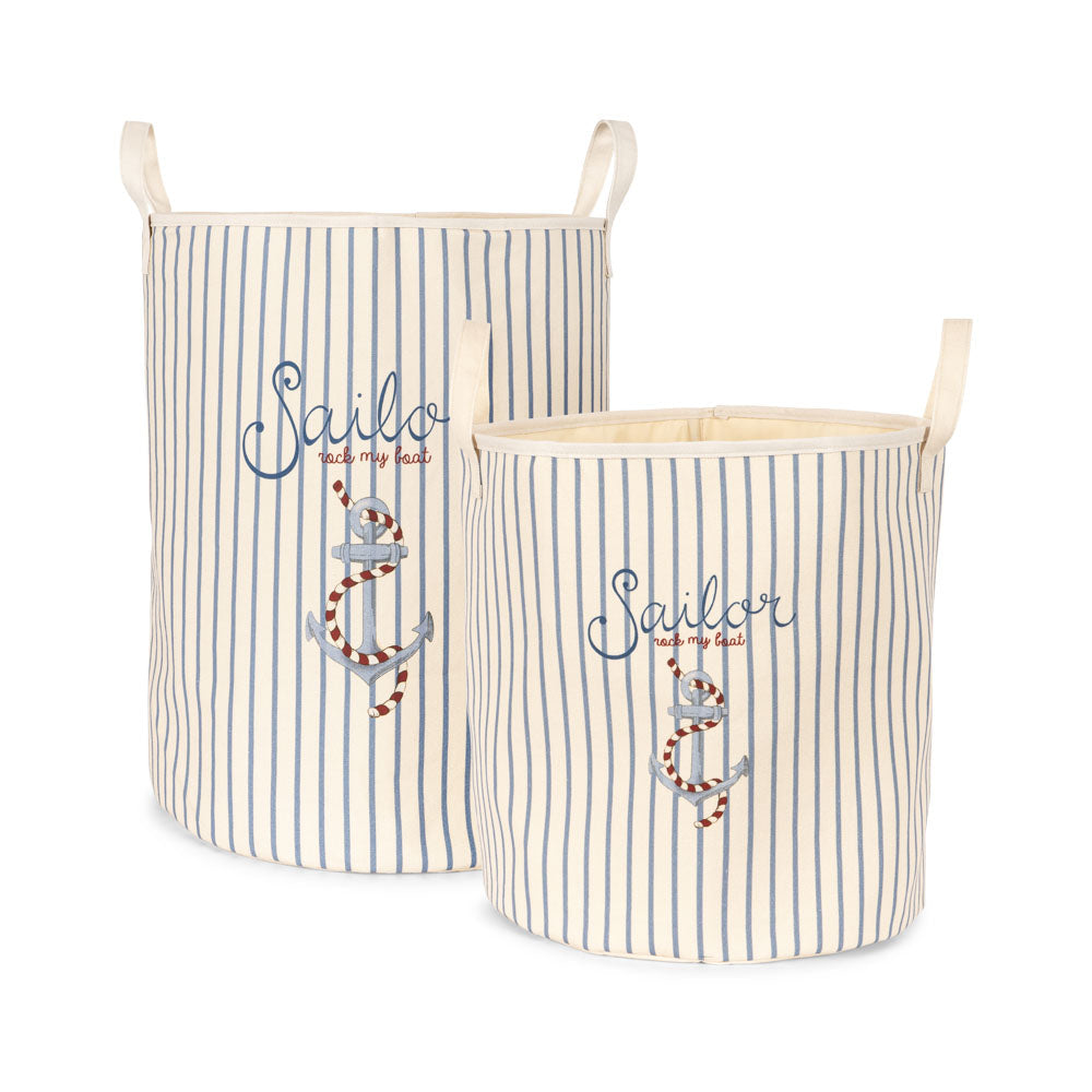 Konges Sløjd Opbergmanden Set | Sailor Stripe