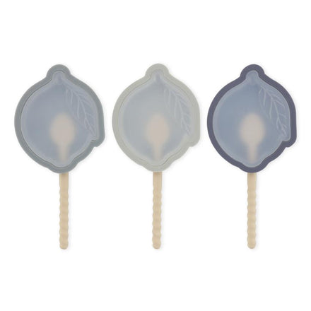 ZZZ Konges Sløjd 3-Pack Ijsvormpjes Ice Cream Moulds | Lemon Blue Mix