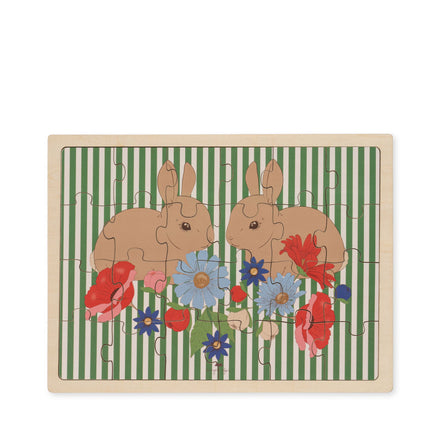 ZZZ Konges Slojd Houten Puzzel Bunny 24 PCS | Bunny Tokki