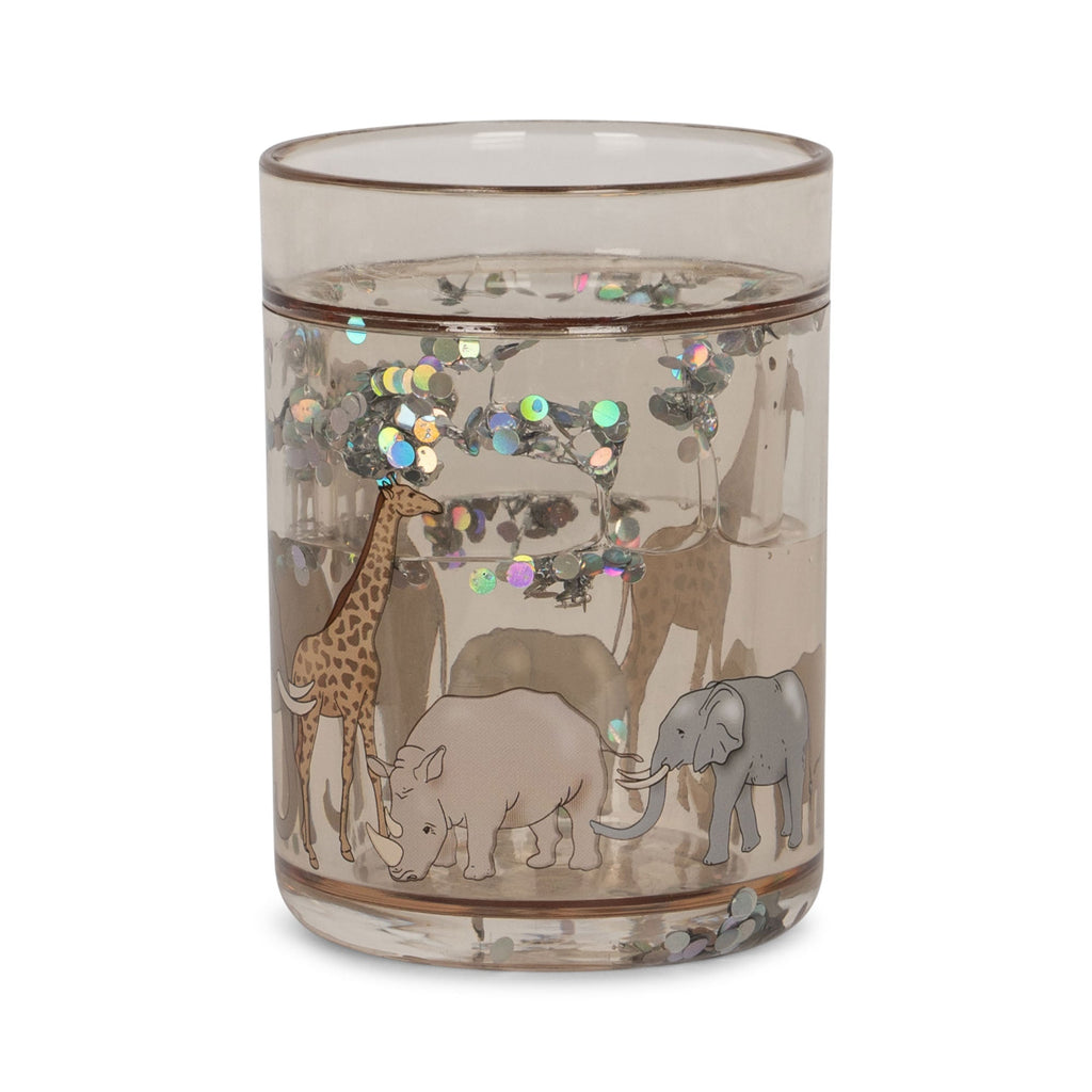 ZZZ Konges Sløjd 2 Pack Glitter Drinkbekers | Safari