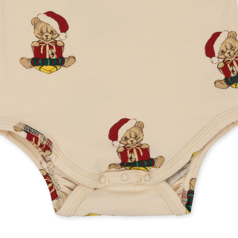 Konges Sløjd Basic Set Body/Pants Set GOTS | Christmas Teddy*