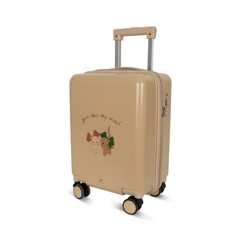 Konges Sløjd Suitcase Trolley | Bow Kitty