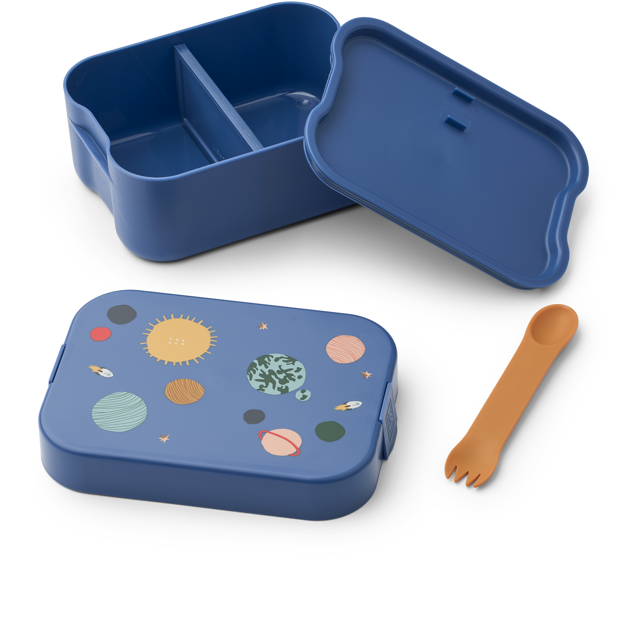Liewood Kamil Lunchbox | Universe / Classic Navy