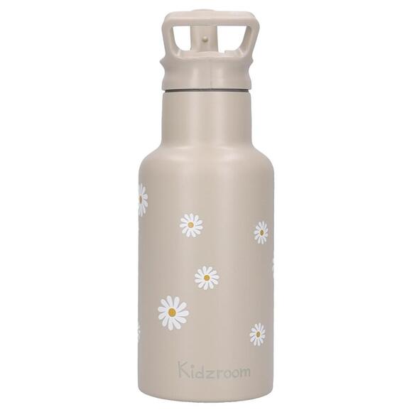 Kidzroom RVS Thermo Drinkfles 350ml | Nostalgia Beige