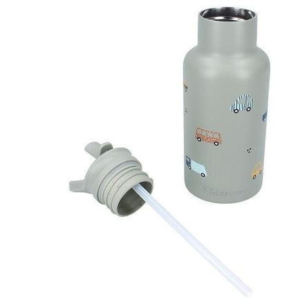 Kidzroom RVS Thermo Drinkfles 350ml | Sweet Cuddles