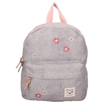 Kidzroom Rugzak 31x26cm | Blossom And Bows Grijs