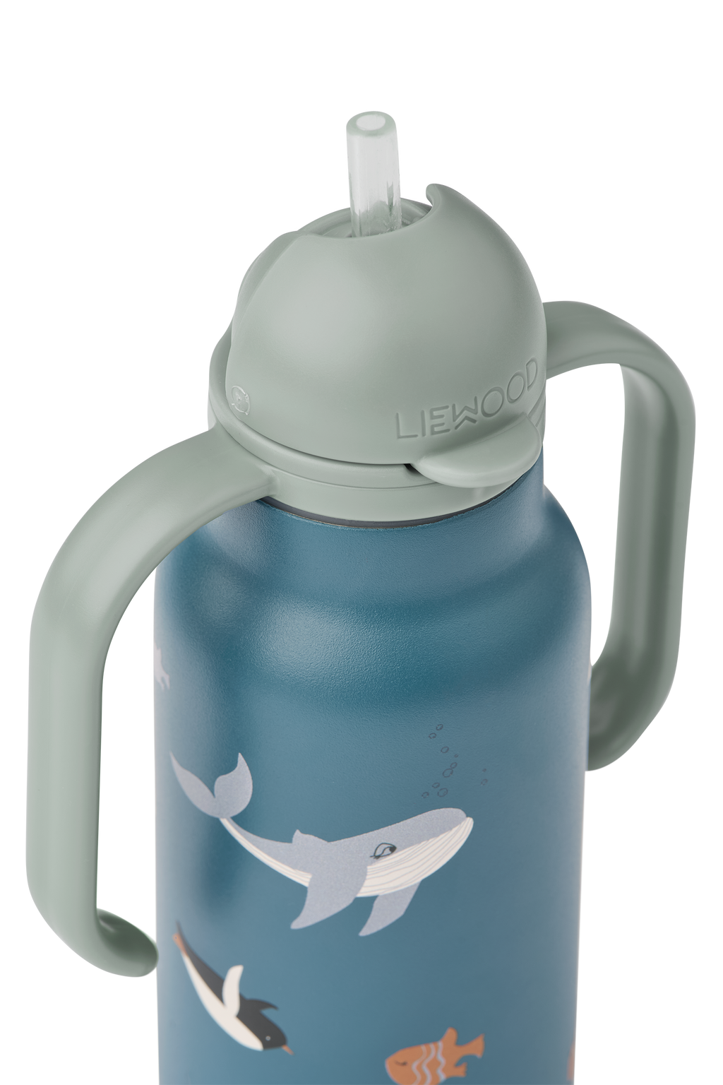 Liewood Kimmie Drinkfles 250ml | Arctic Sea / Ocean View