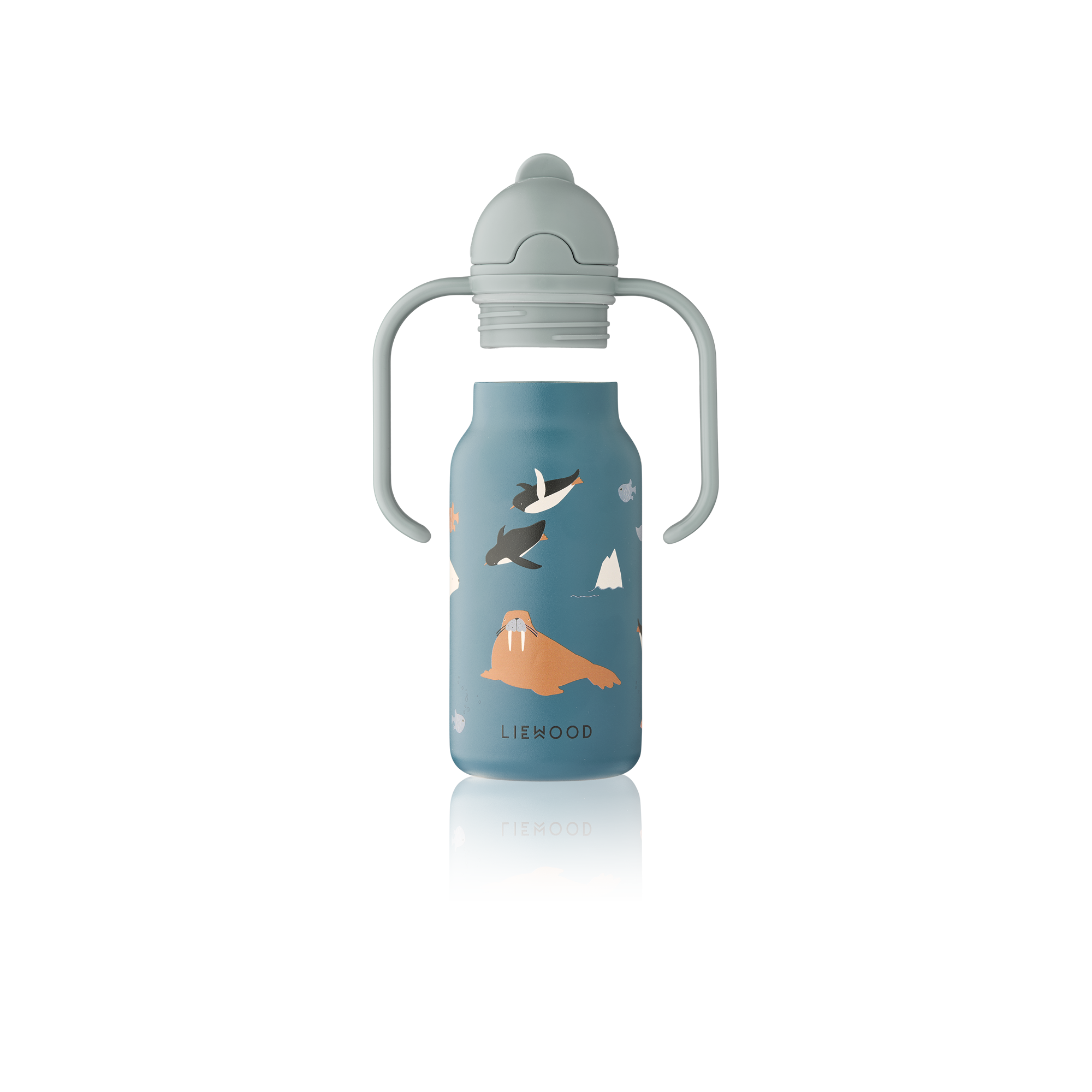 Liewood Kimmie Drinkfles 250ml | Arctic Sea / Ocean View