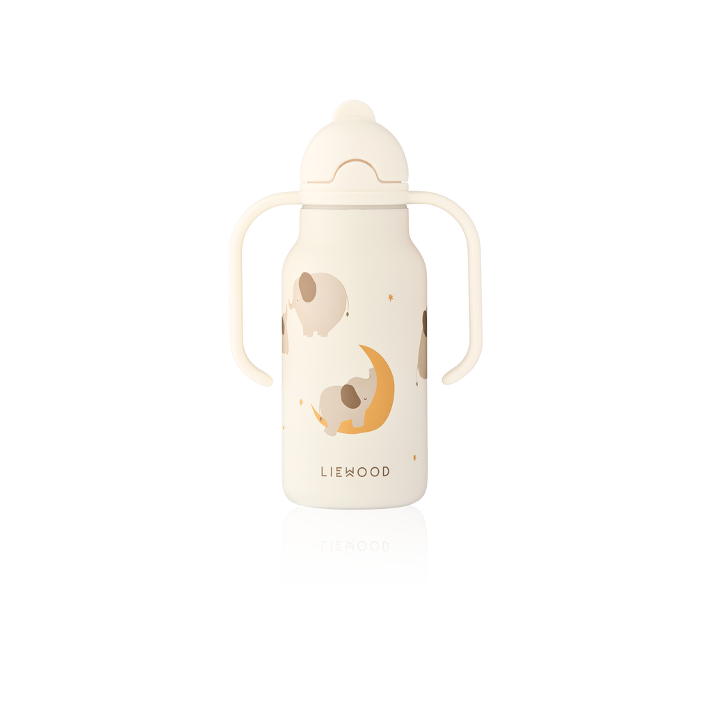 Liewood Kimmie Drinkfles 250ml | Elephant / Creme De La Creme