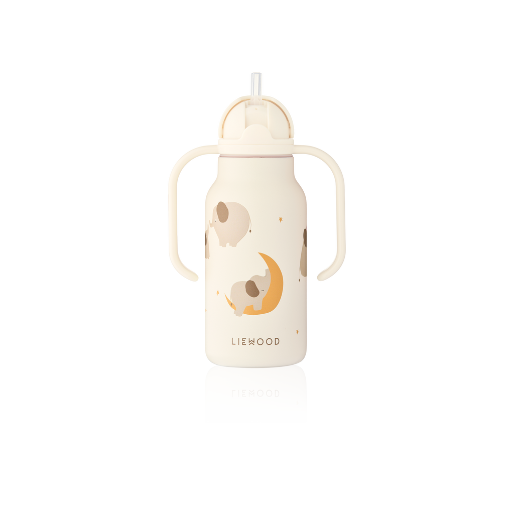 Liewood Kimmie Drinkfles 250ml | Elephant / Creme De La Creme