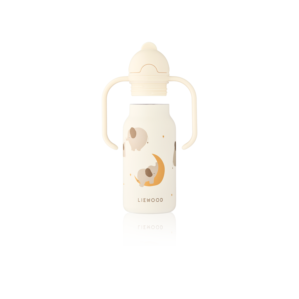 Liewood Kimmie Drinkfles 250ml | Elephant / Creme De La Creme