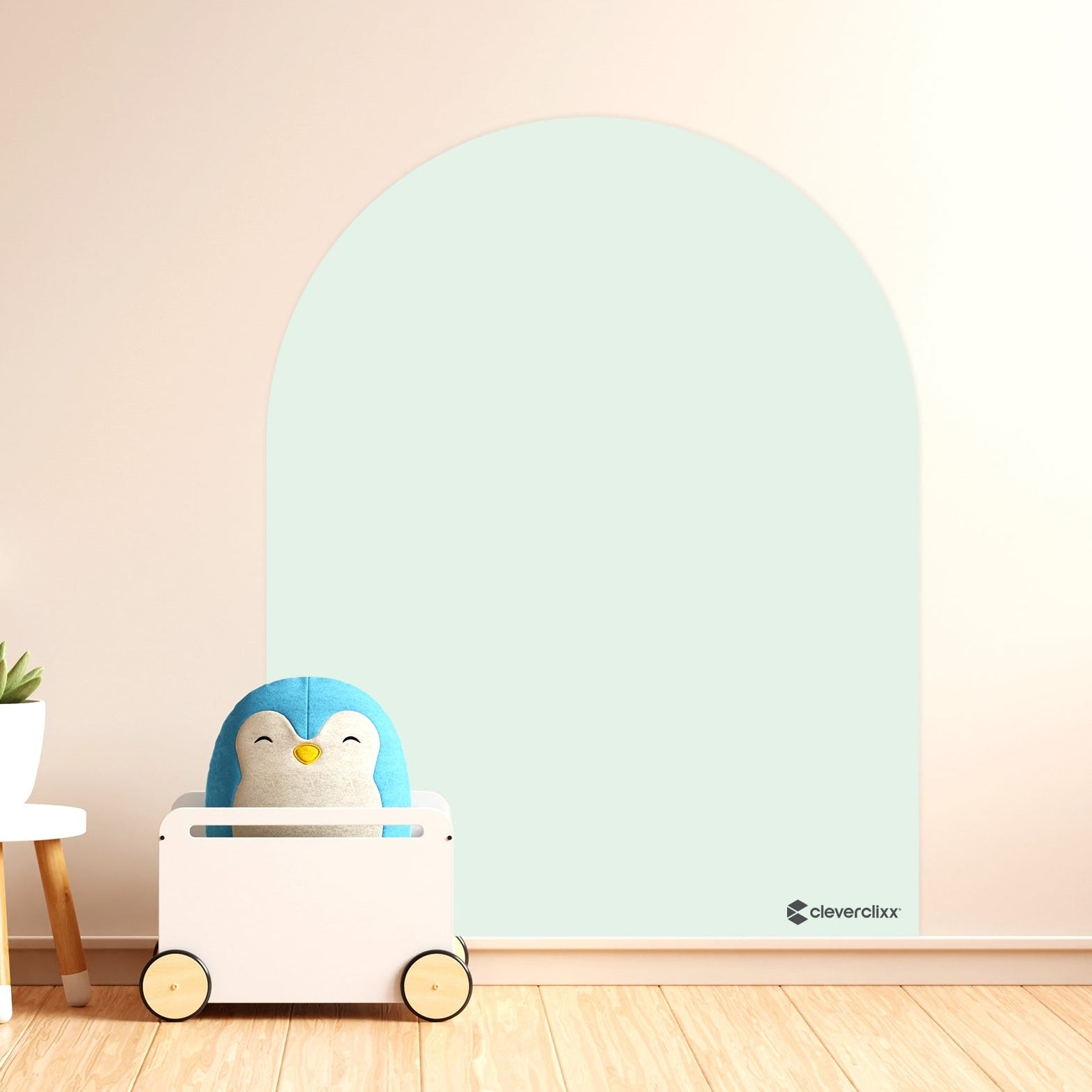 Cleverclixx Magnetische Muursticker 95x75cm | Clever Blue - PRE ORDER LEVERING NA 20 SEPT