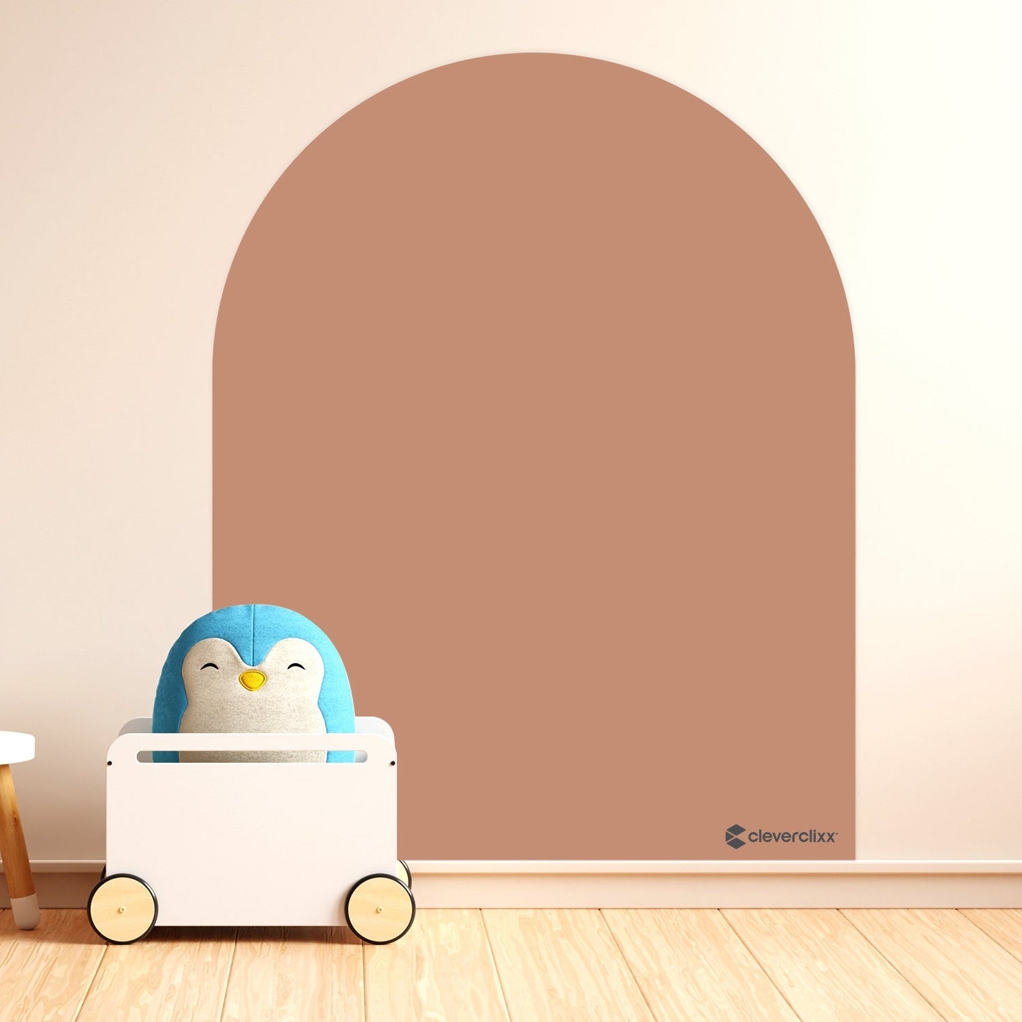Cleverclixx Magnetische muursticker 95x75cm | Mocha Cream - PRE ORDER LEVERING NA 20 SEPT