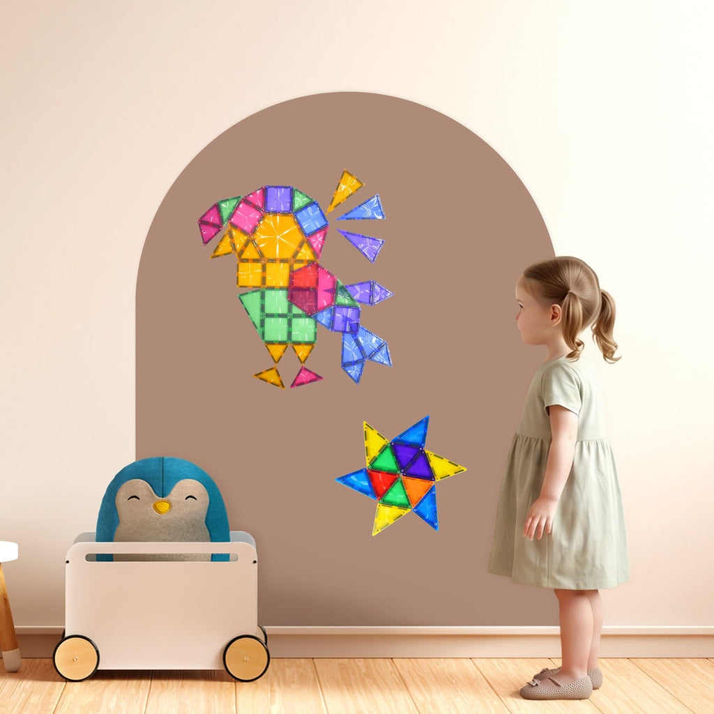 Magnetische muursticker 95x75cm | Mocha Cream