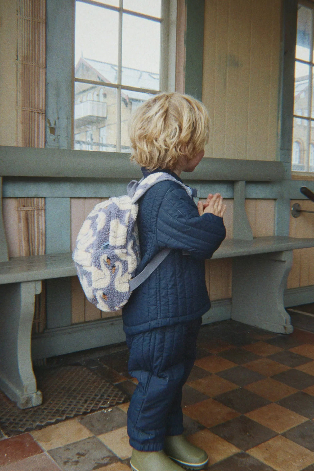 Konges Sløjd Jody Teddy Mini Rugzak | Swan