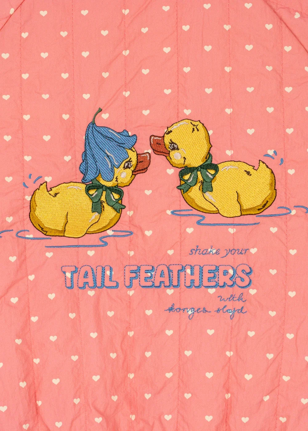 Konges Sløjd Juno Duckling Printed Bomber Jas | Coeur Feathers