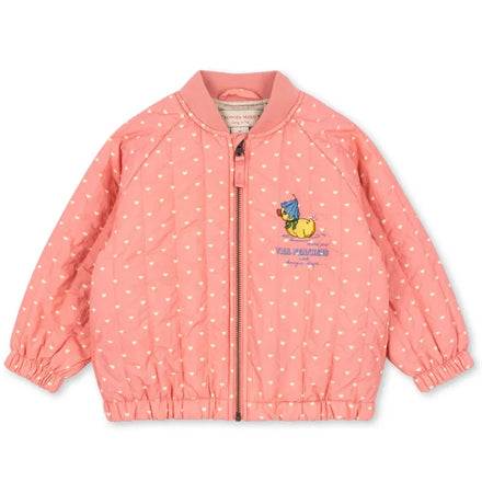 Konges Sløjd Juno Duckling Printed Bomber Jas | Coeur Feathers