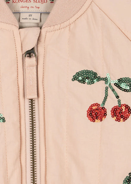 Konges Sløjd Juno Sequin Bomber Jas | Cameo Rose