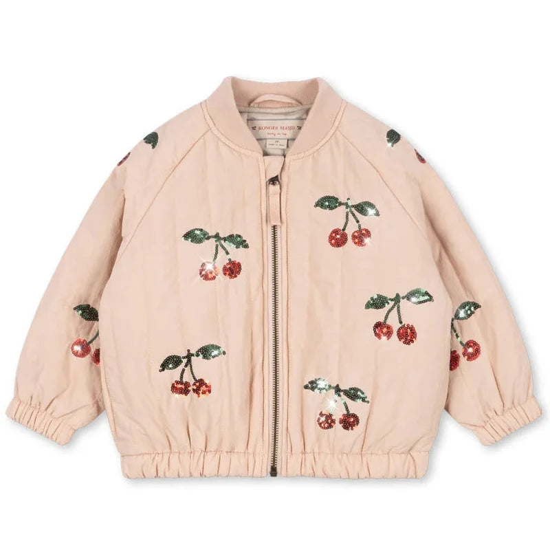 Konges Sløjd Juno Sequin Bomber Jas | Cameo Rose