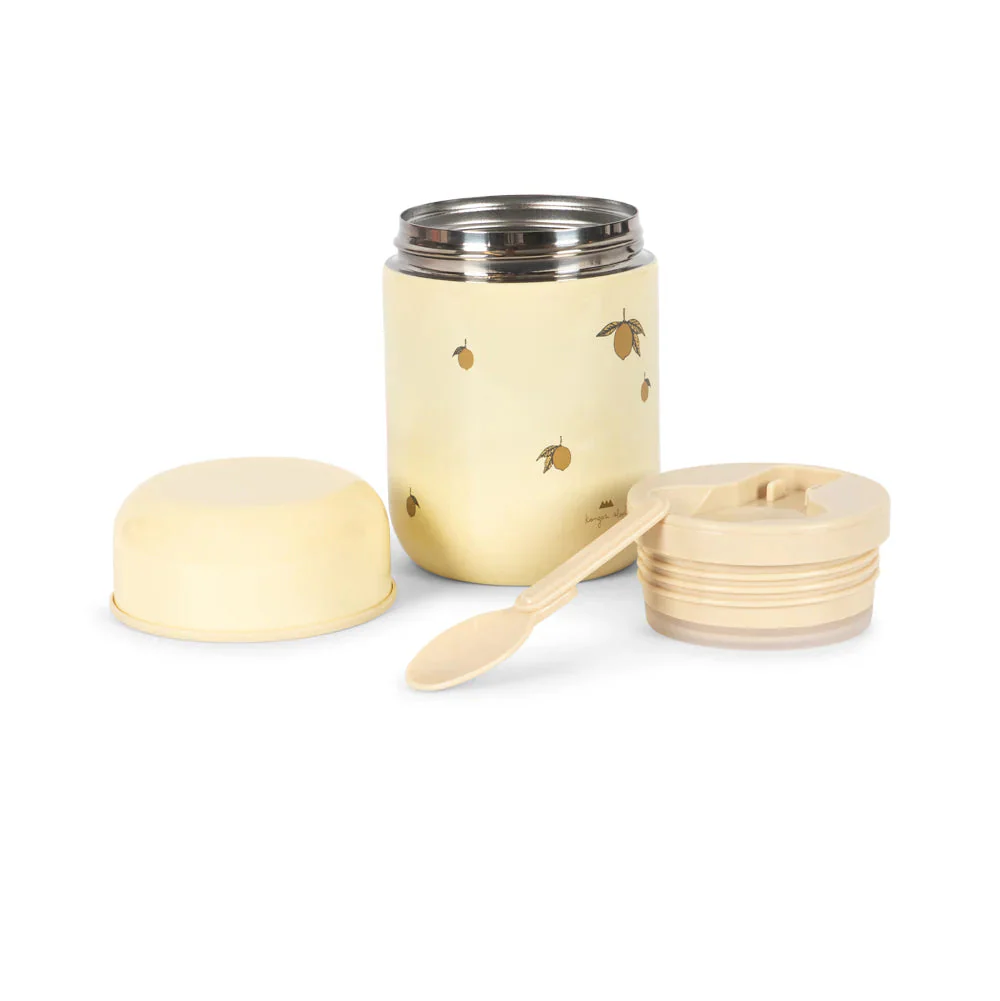 Konges Sløjd RVS Thermo Food Jar | Lemon
