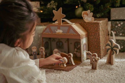 Little Dutch Speelkoffer Kerststal