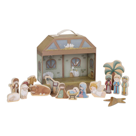 Little Dutch Speelkoffer Kerststal